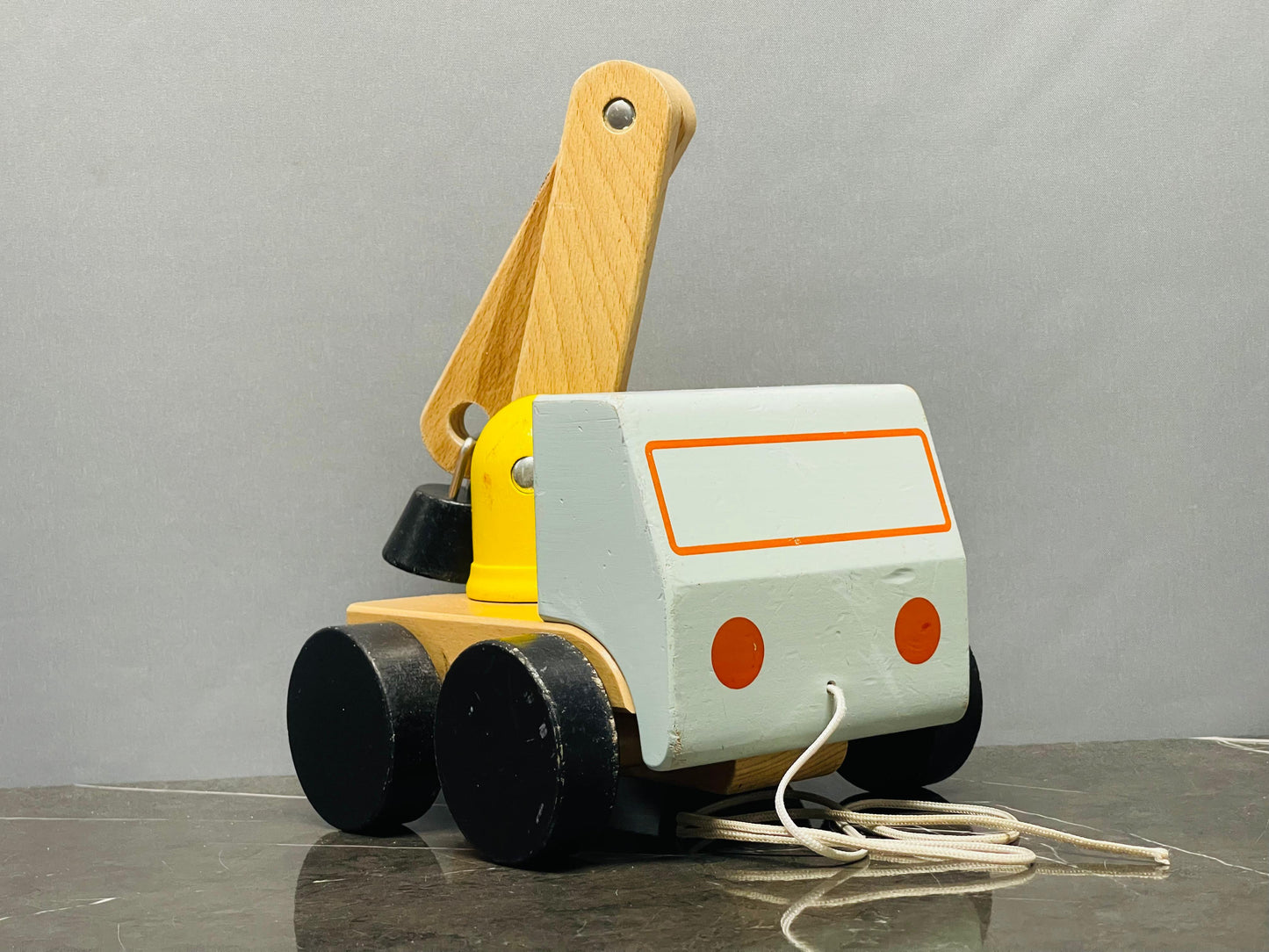 Vintage Ikea Wooden Crane Truck. (Condition 9/10). SKU:BXL-001