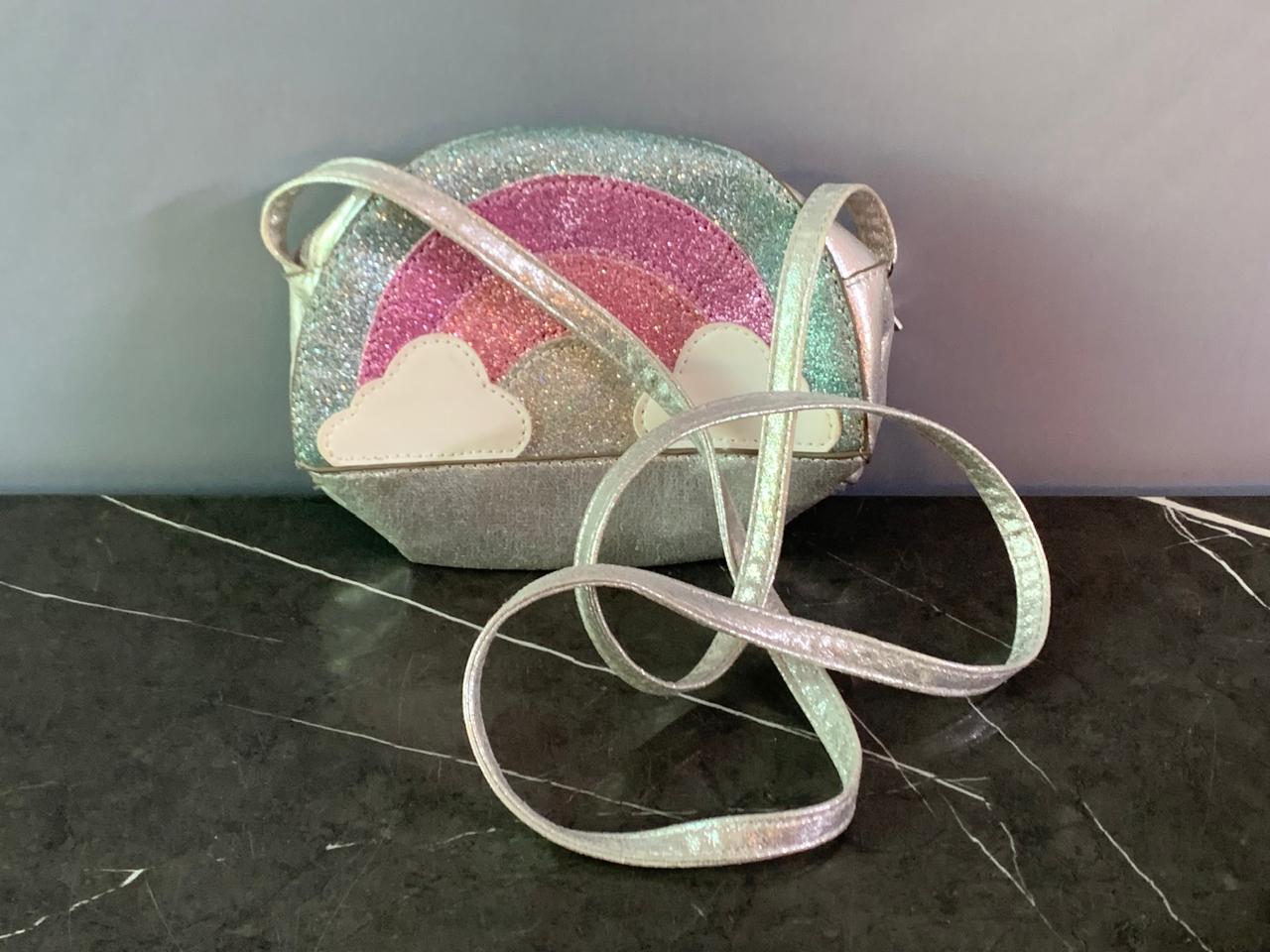 Sparkly Rainbow Crossbody Bag.