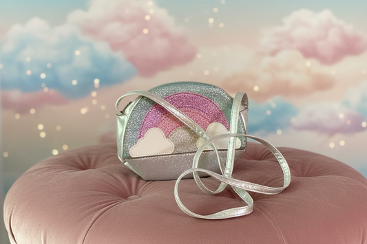 Sparkly Rainbow Crossbody Bag.