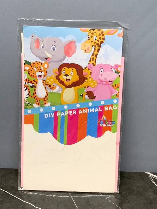 Funbox Activities: DIY Paper Animal Bag.