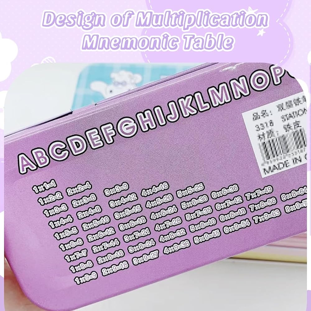 Kuromi Cartoon Pencil Box.  SKU:BXL-003