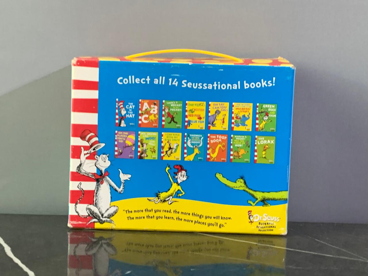 "Dr. Seuss Superbly Sensational Selection" Book Set (6 books available). SKU:BXL-112 (Rs 350 advance)