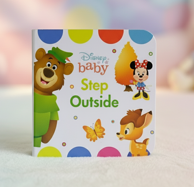 Disney baby Step Outside Board Book. SKU:BXL-025