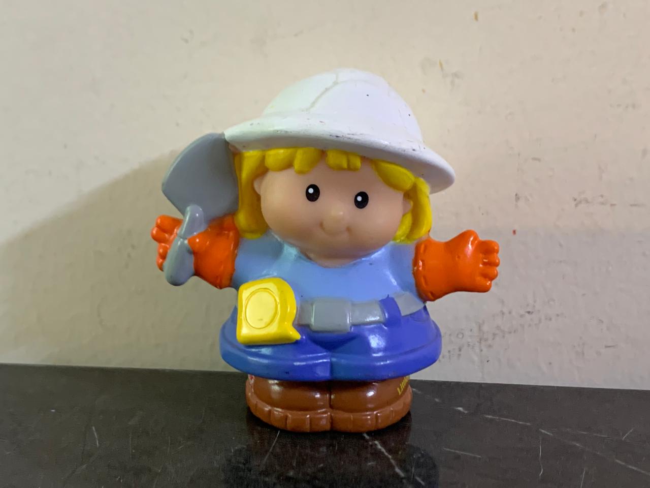 Fisher-Price Little People Construction Worker Girl Figure. SKU:BXL-065