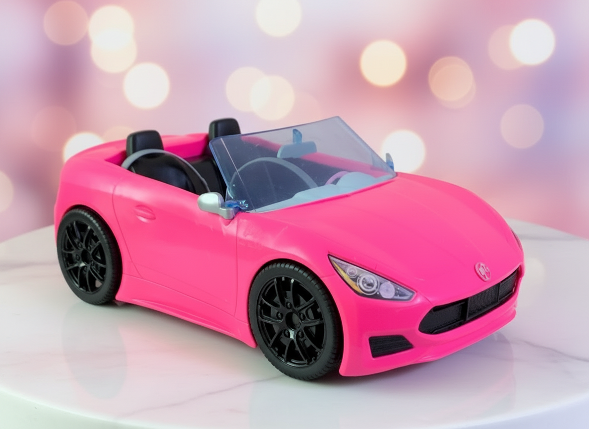 Barbie Convertible Toy Car. SKU:BXL-804