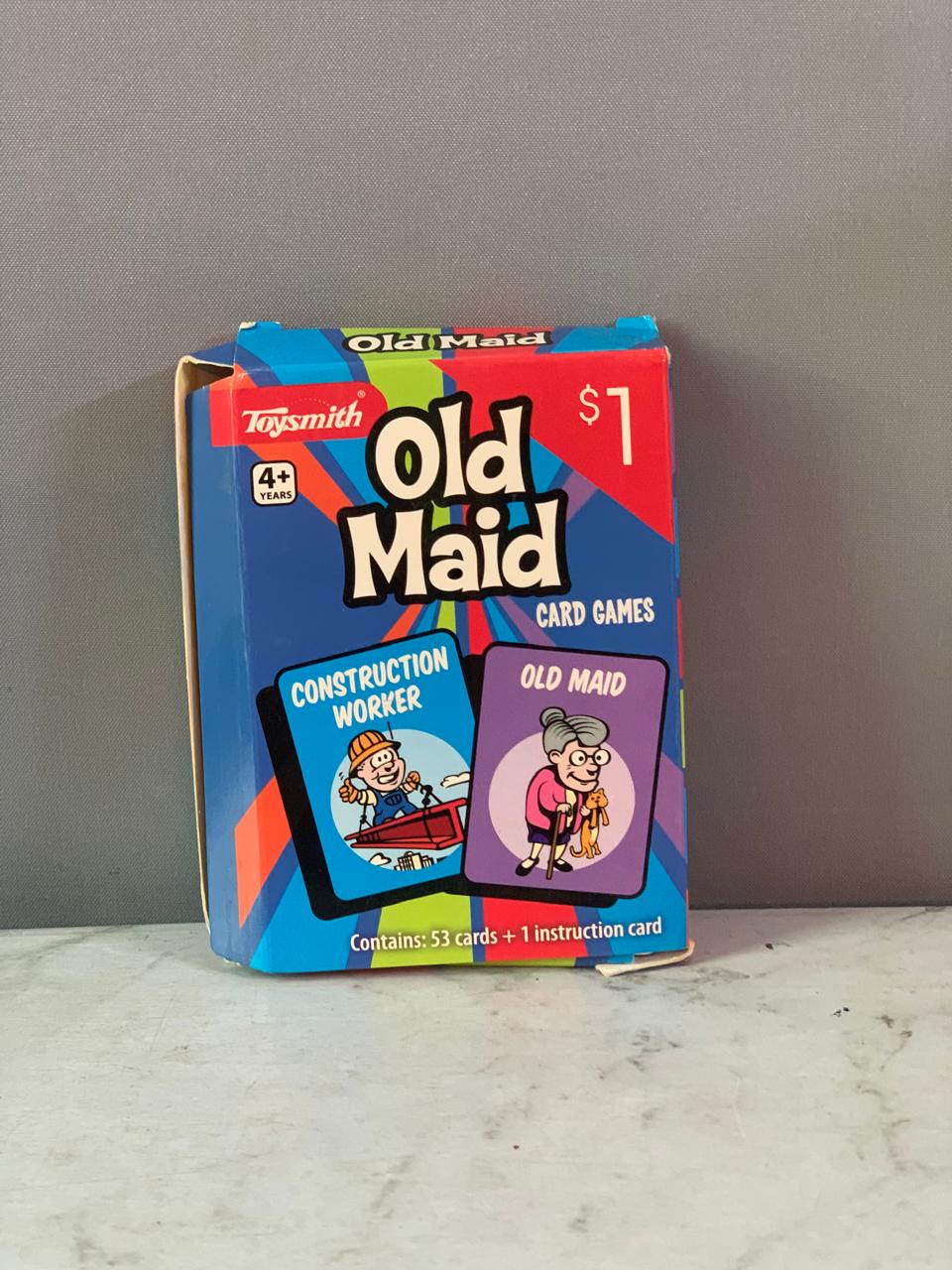 Toysmith Old Maid Classic Card Games. (52 cards)(Rs 150 advance)