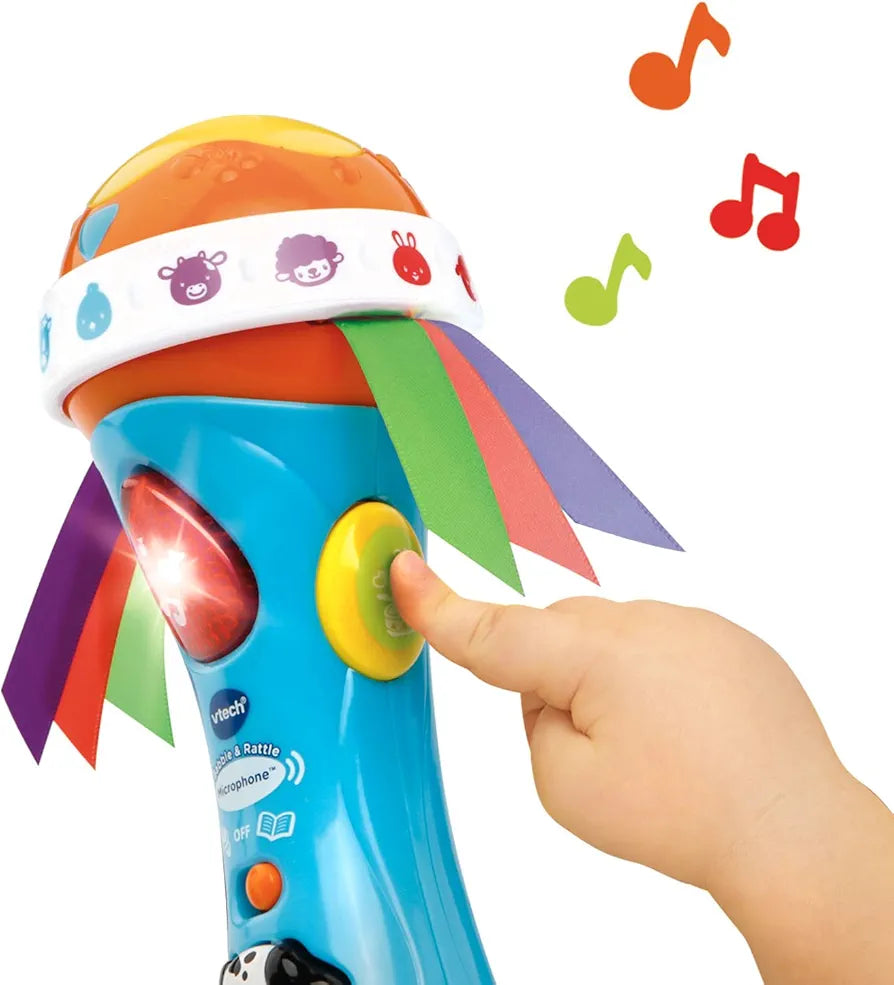 VTech Baby Babble & Rattle Microphone. SKU:BXL-050