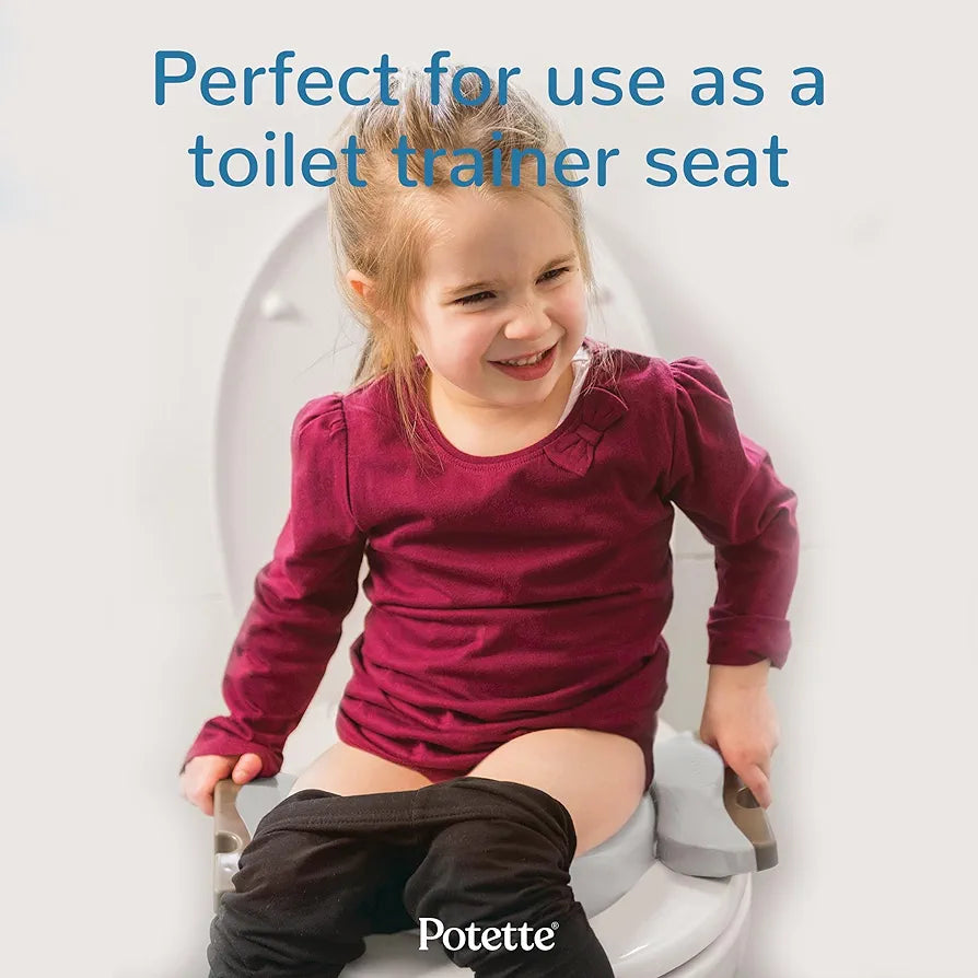 Potette Plus 2-in-1, Folding Travel Potty & Toilet Trainer Seat. SKU:BXL-027
