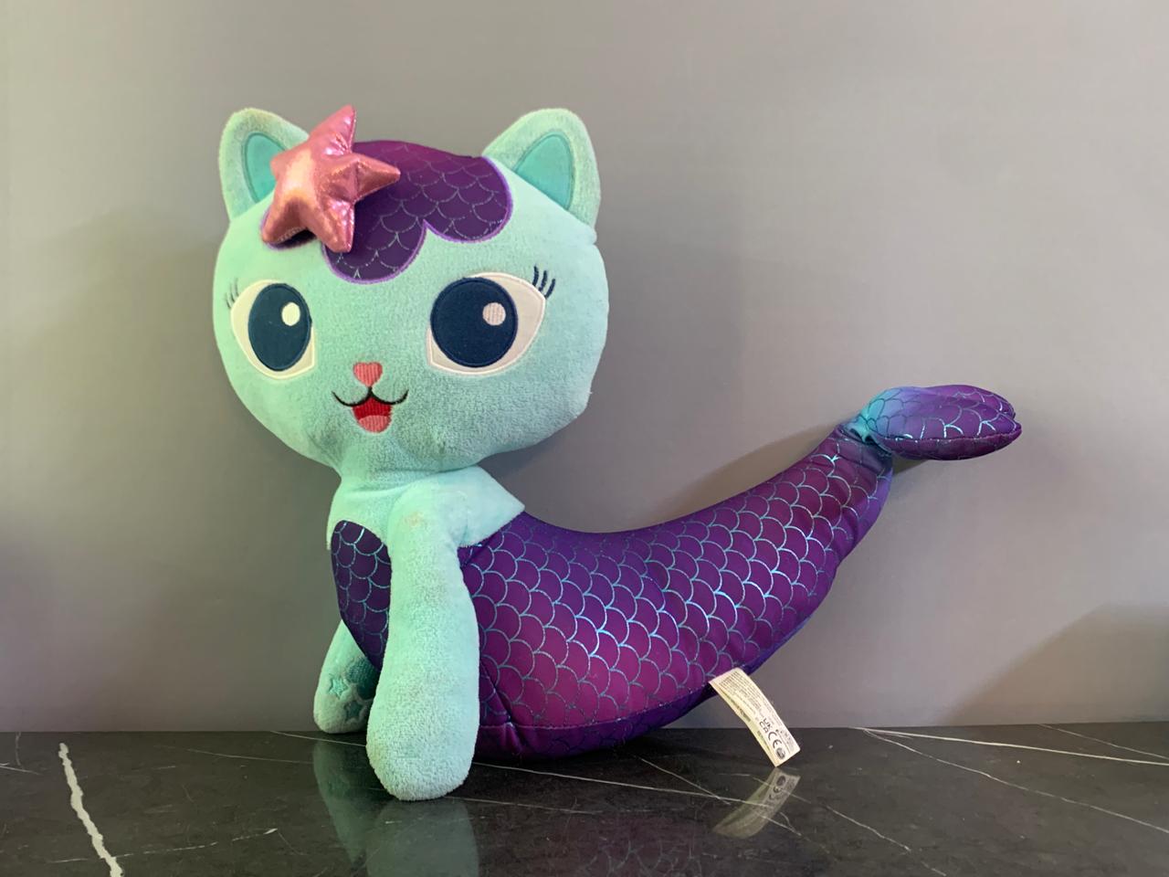Gabby’s Dollhouse, Mercat Jumbo Plush Toy. SKU:BXL-804