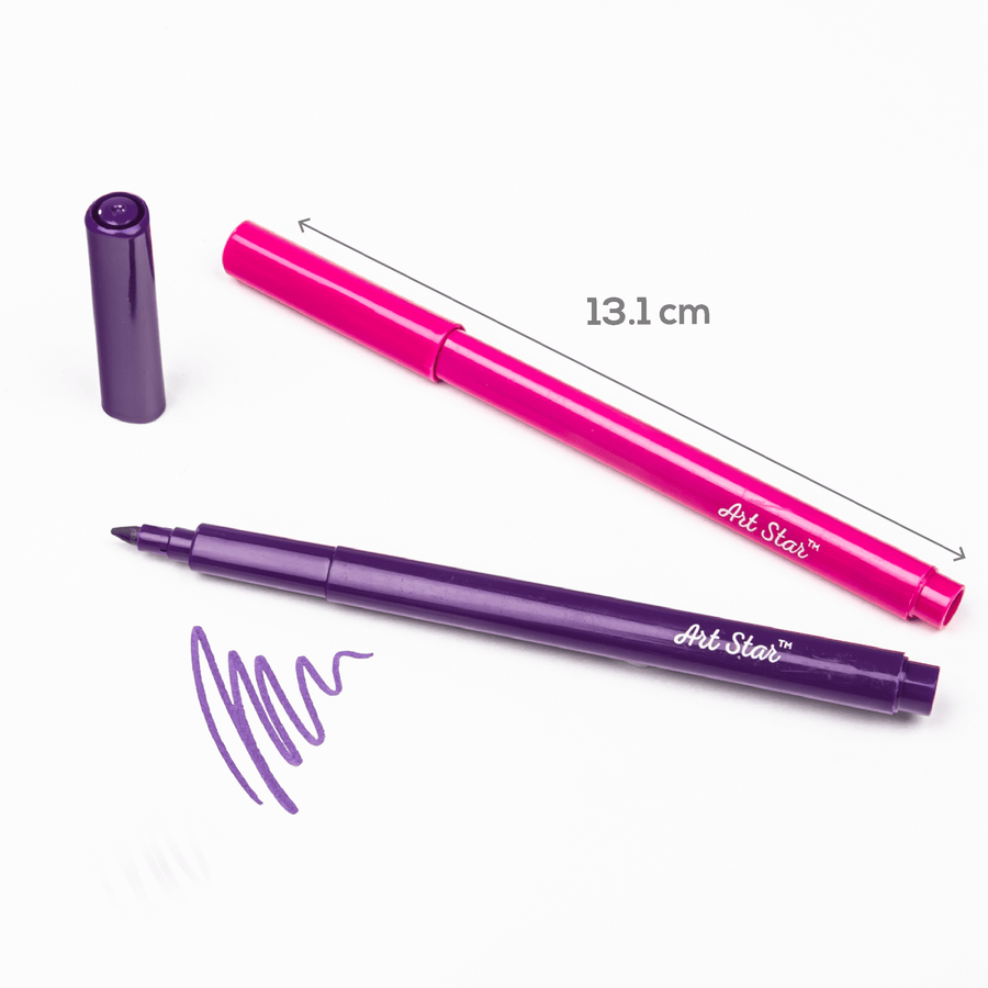 Art Star Washable Triangular Markers.