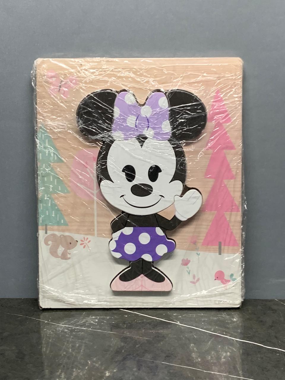 Disney Minnie Mouse Wooden Puzzle. SKU:BXL-086