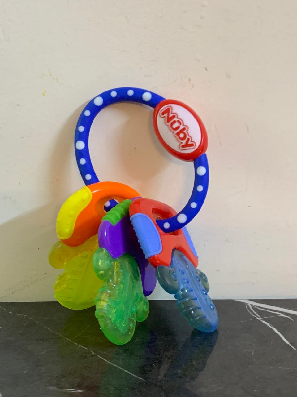 Nuby Ice Gel Teether Keys. SKU:BXL-117