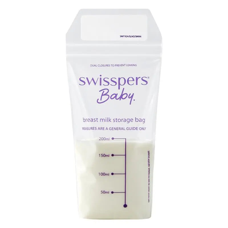 Swisspers Baby Breast Milk Storage Bags. (20 pieces) SKU:BXL-081 (New)