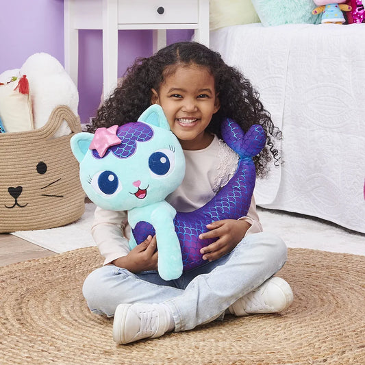 Gabby’s Dollhouse, Mercat Jumbo Plush Toy. SKU:BXL-804