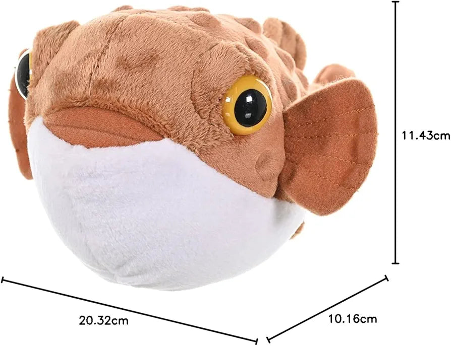 Wild Republic Cuddlekins Mini Pufferfish. SKU:BXL-119