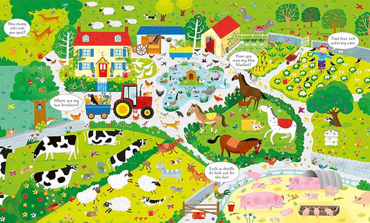 Usborne Book and Jigsaw on the Farm. (Without book). SKU:BXL-067