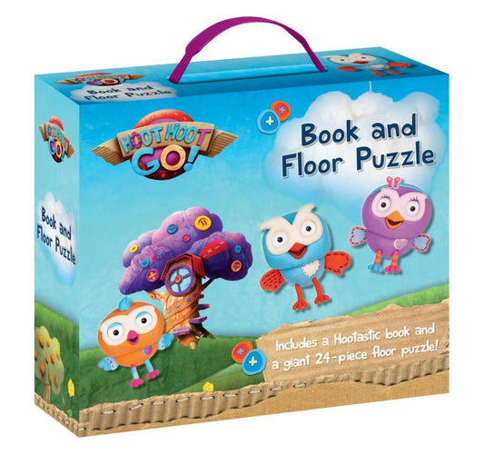 ABC KIDS: Hoot Hoot Go! Book and Floor Puzzle