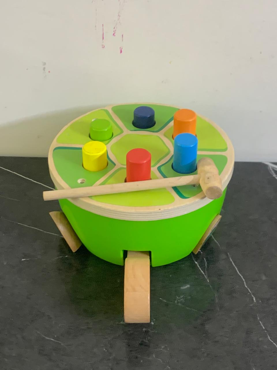 Top Bright Turtle Pounding Bench. SKU:BXL-804