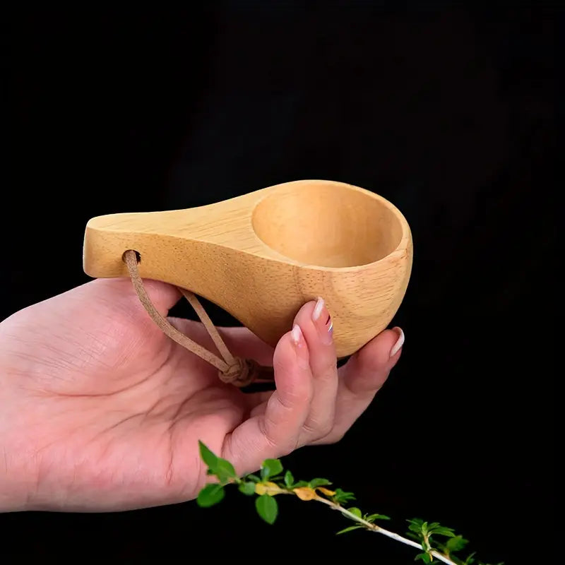Mackenzie Natural Wooden Kuksa-Style Cup