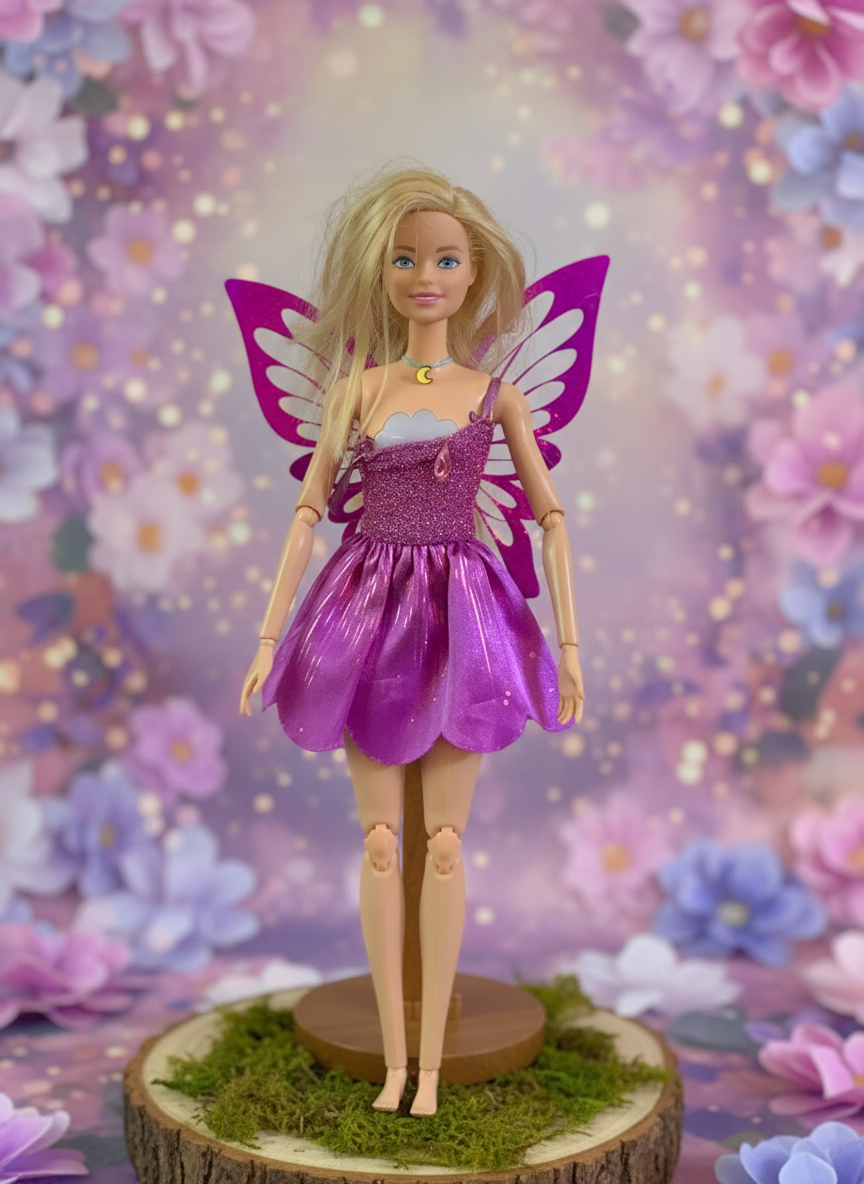 Barbie Flying Butterfly Doll. (Need battery change) SKU:BXL-065
