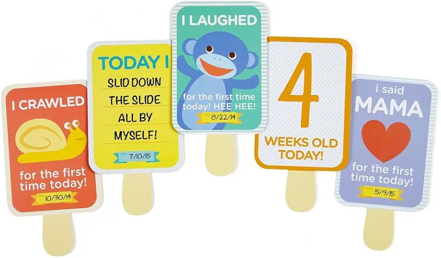 Pearhead Baby Milestone Photo Sharing Cards. SKU:BXL-096