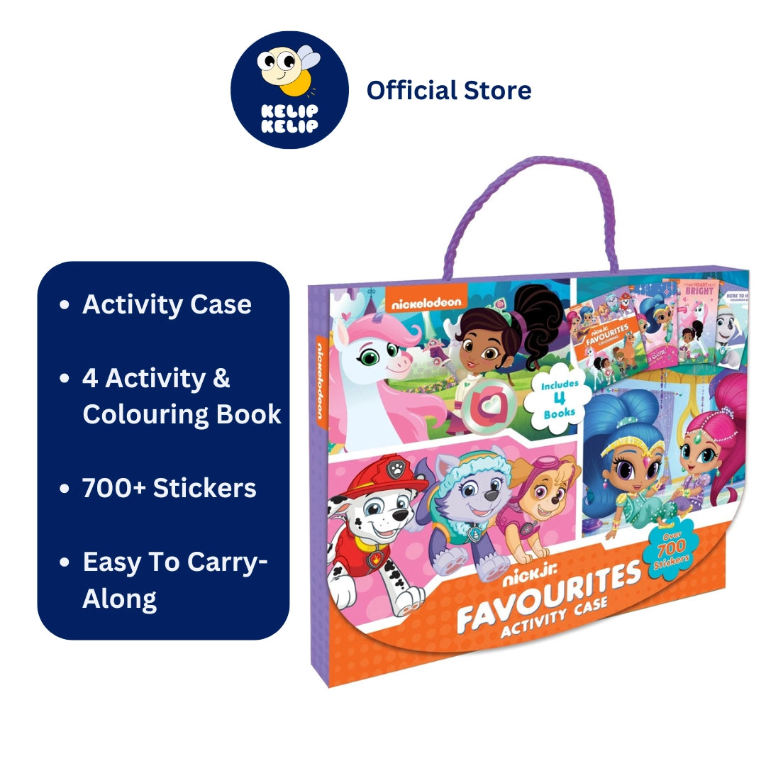 Nickelodeon Nick Jr. Favourites Activity Case. (4 books) SKU:BXL-112