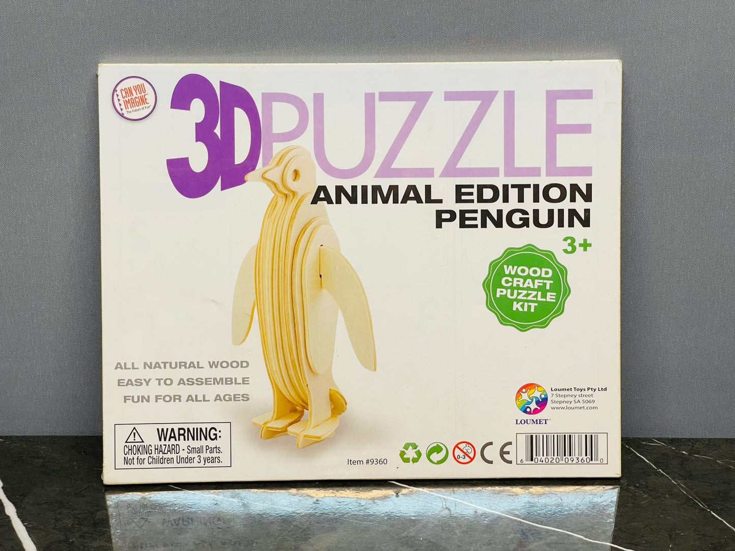 Can You Imagine 3D Puzzle: Animal Edition Penguin.