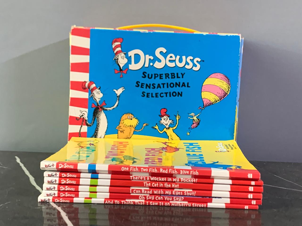 "Dr. Seuss Superbly Sensational Selection" Book Set (6 books available). SKU:BXL-112 (Rs 350 advance)