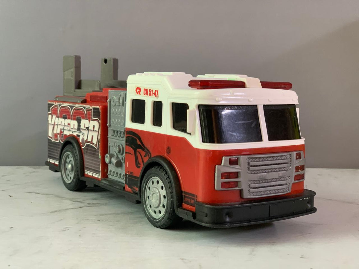 Dickie Toys - Light & Sound Viper Fire Truck Toy. (Without ladder)(Rs 300 advance)