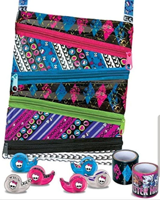 Monster High Tapeffiti Zipper Zak X-Body Design Kit.