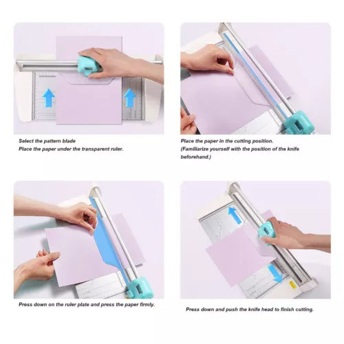 Paper Cutter Paper Cutting Tool Ergonomic For Cardstock Paper